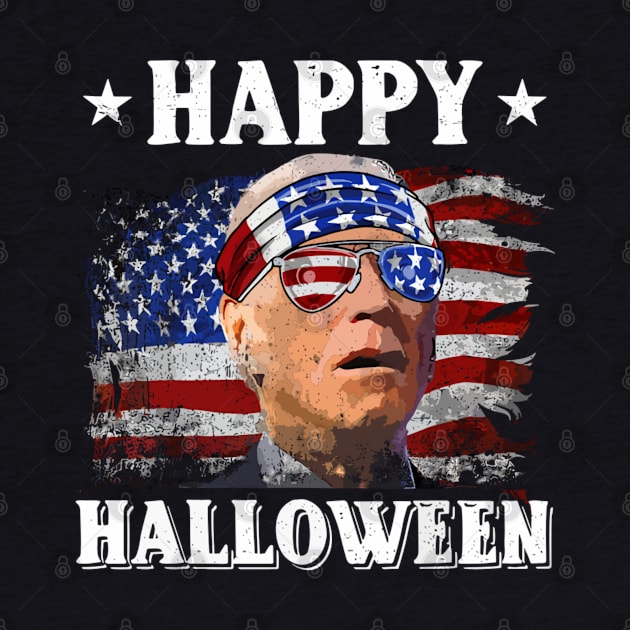 4th Of July Shirts Funny Joe Biden Happy Halloween Confused 4th of July 2023 by StarMa